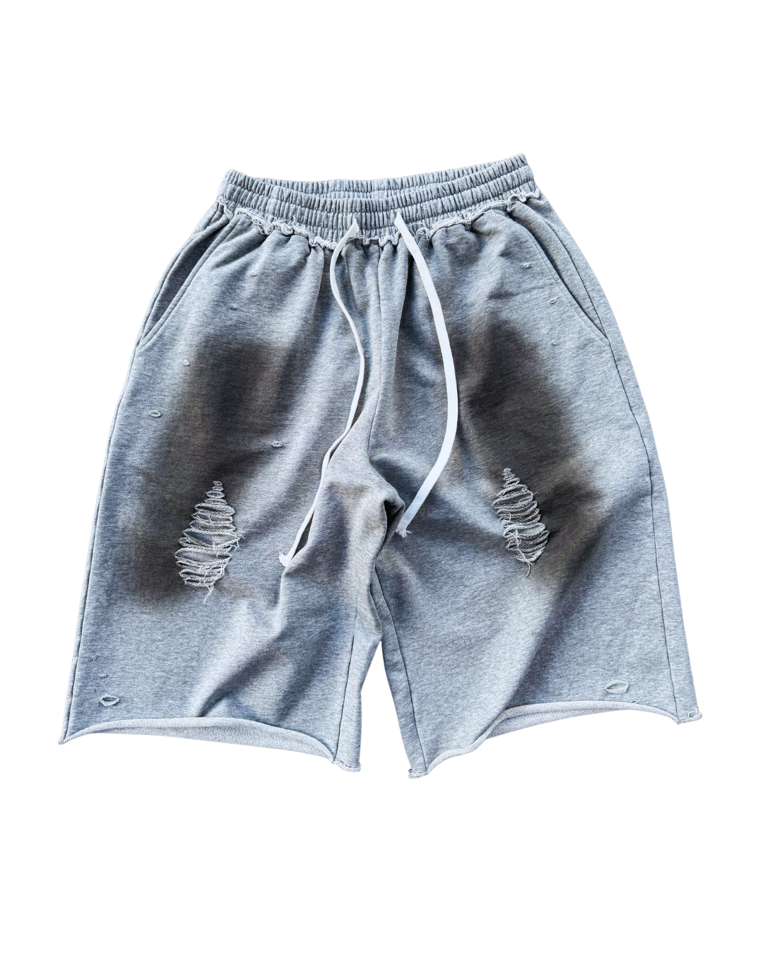 Burnt 3/4 Shorts - Ash Collection