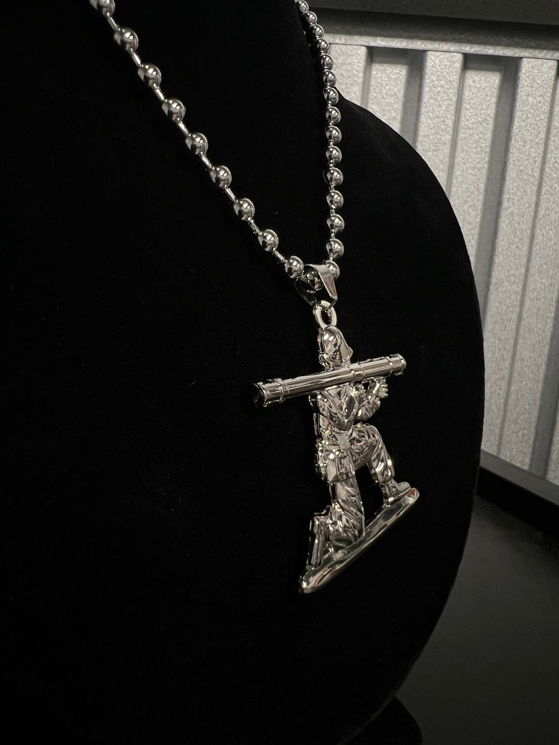 Toy Soldiers Necklace - Bazooka Man