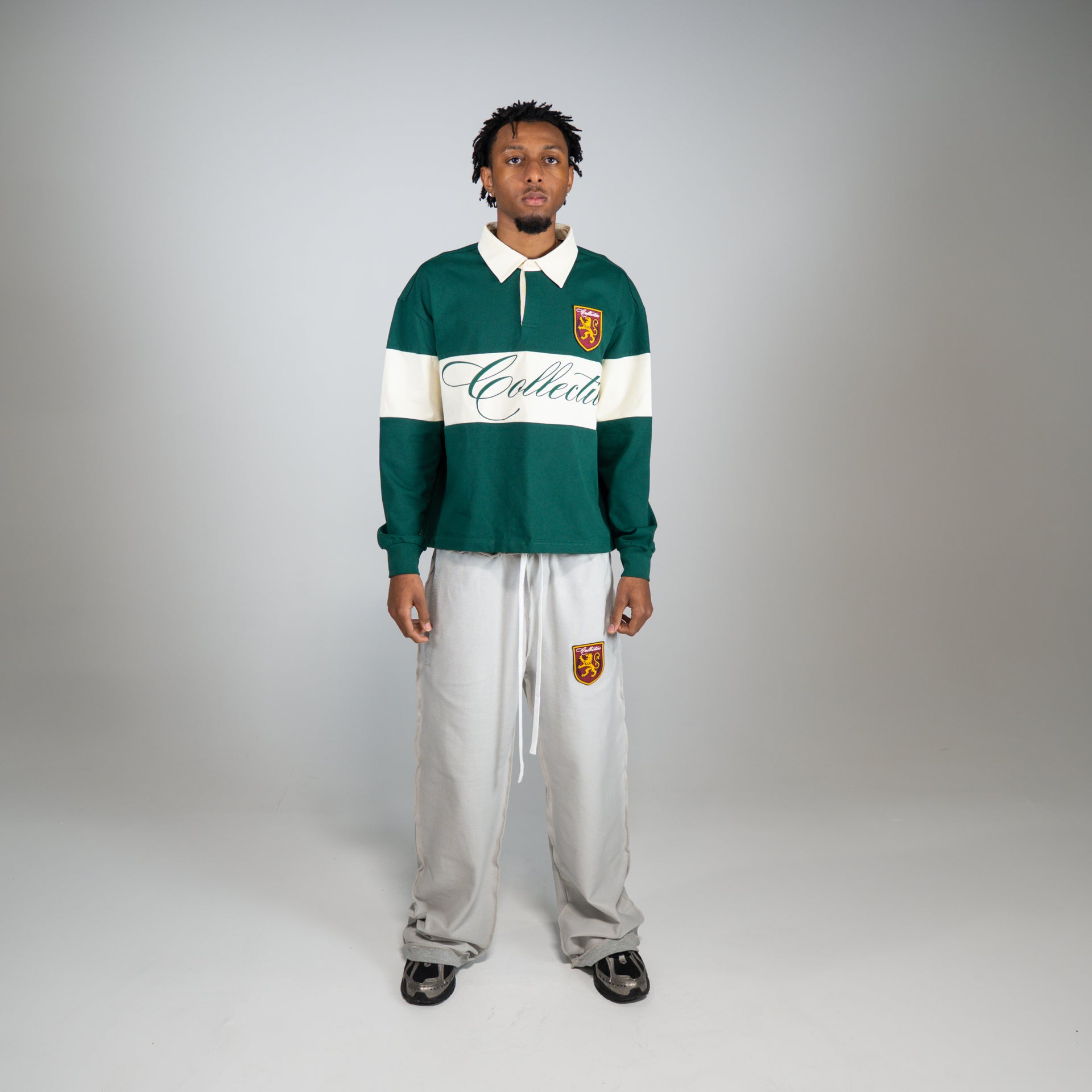 Saturday Green Rugby Polo