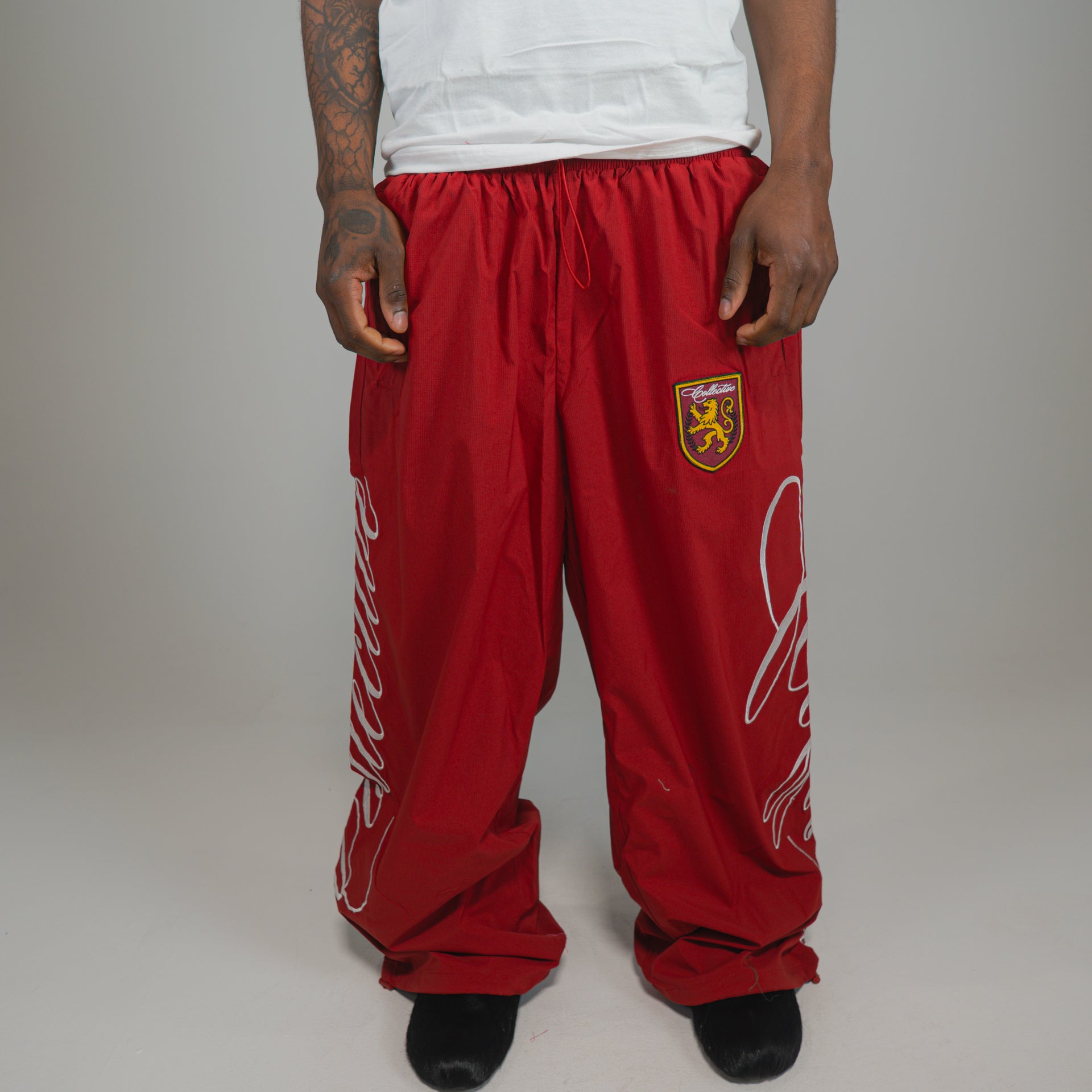 Red Saturday Track Pants