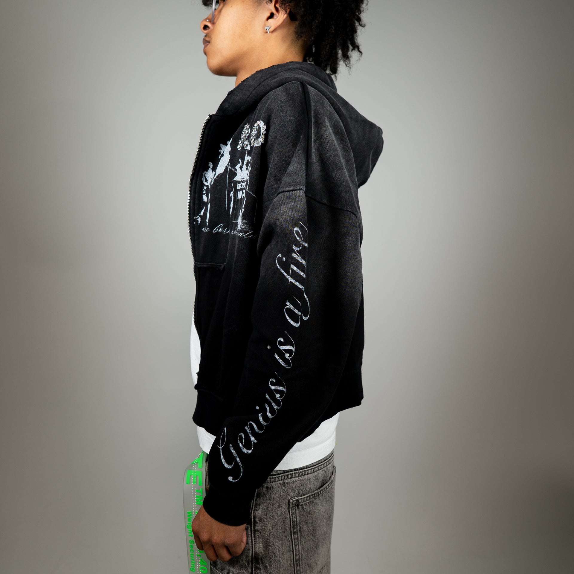 PYRO Zip Up - Black