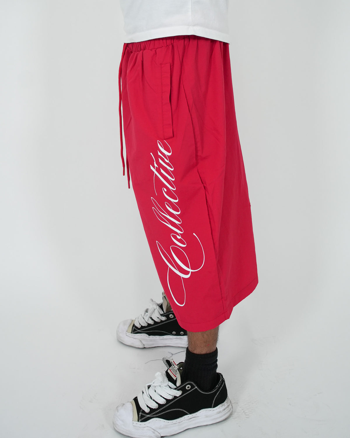 Red Collective Nylon 3/4 Shorts