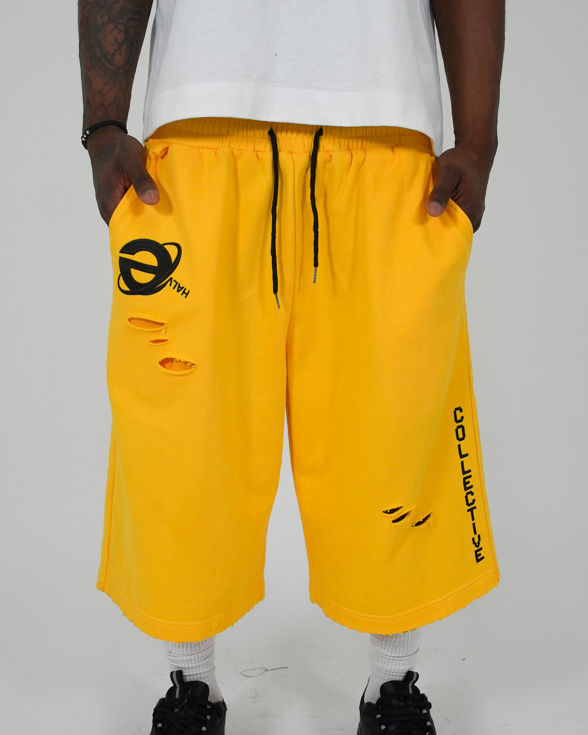 Yellow Explorer Shorts