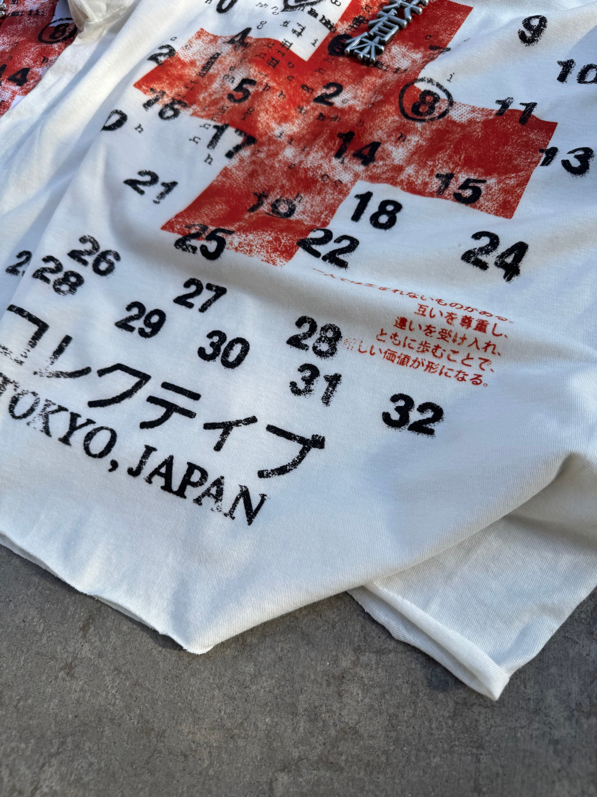 Medic Tokyo Tee - Aged White