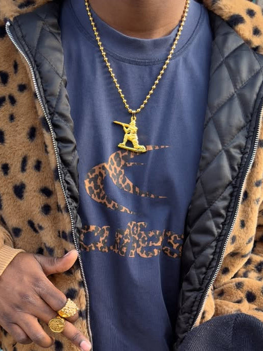 Toy Soldiers Necklace - Gold Rifle